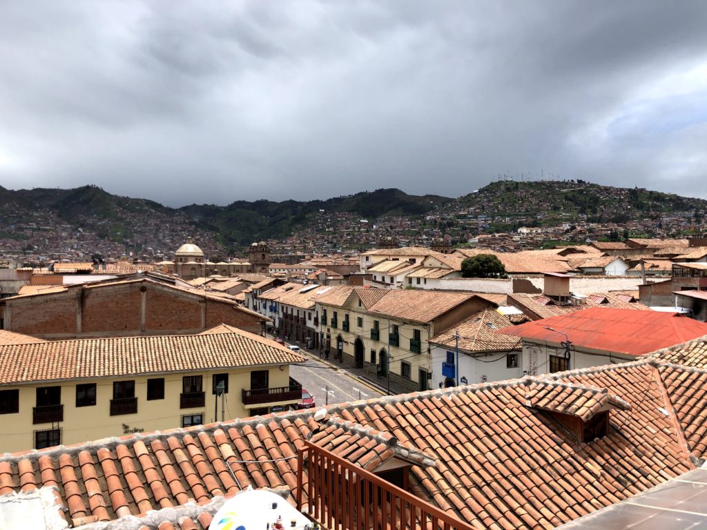 ホテルからの景色