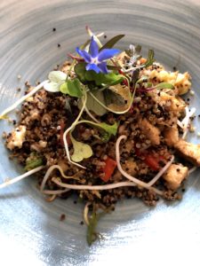 キヌアのチャーハン