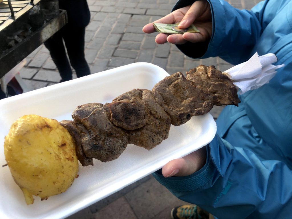 屋台のアンティクーチョ